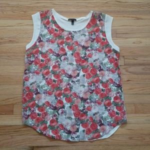 MNG Sleeveless Floral Top